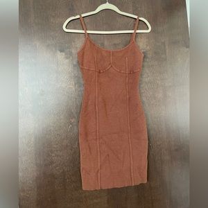 Emory Park brown body con dress size L